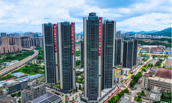 建证美好时代！中建一局承建的深业山水东城花园项目竣工